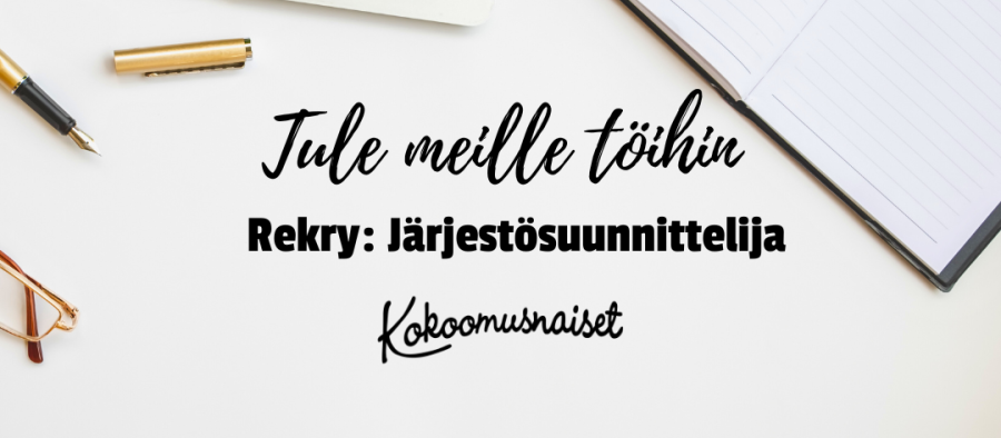 Kokoomusnaiset etsii järjestösuunnittelijaa