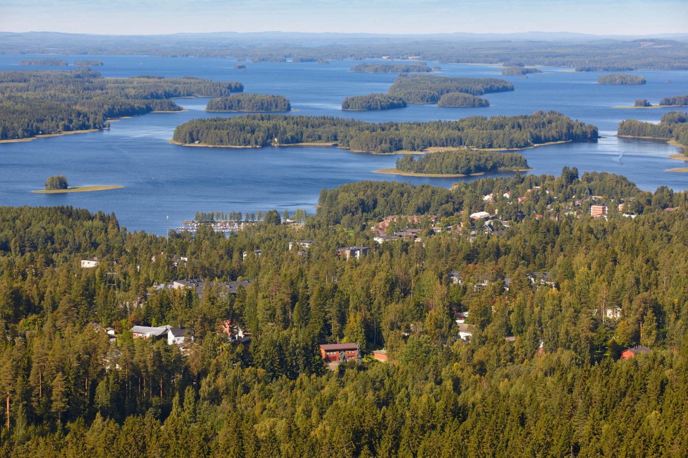 Ilmakuva Kuopiosta