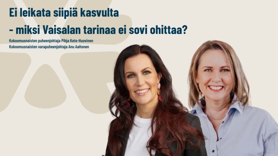 Ei leikata siipiä kasvulta – miksi Vaisalan tarinaa ei sovi ohittaa?