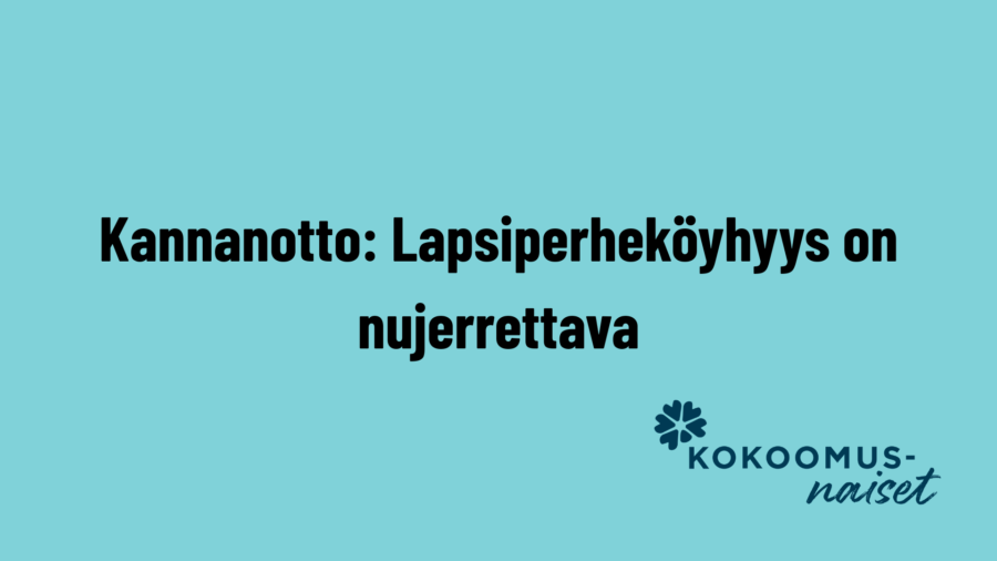 Kaakkois-Suomi: Inhimillisesti oikein, taloudellisesti viisasta: Lapsiperheköyhyys on nujerrettava