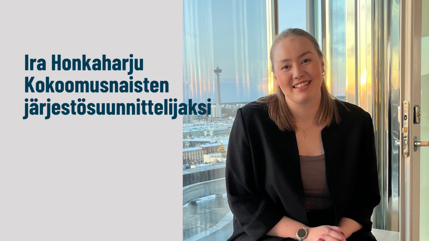 Ira Honkaharju Kokoomusnaisten järjestösuunnittelijaksi