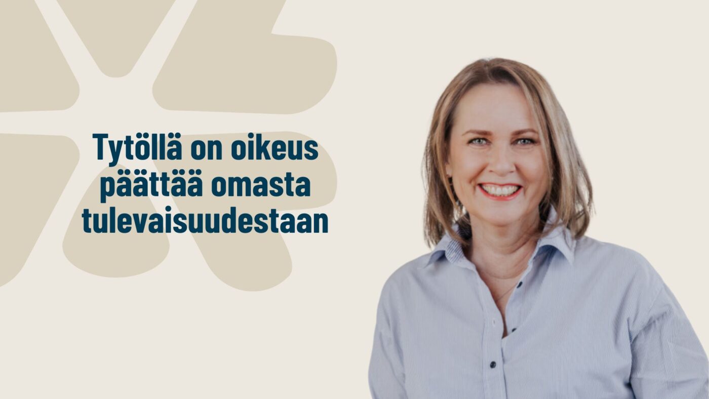 Anu Aaltonen: Tytöllä on oikeus päättää omasta tulevaisuudestaan